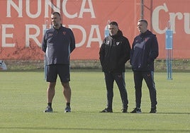 García Pimienta espera «que seamos contundentes cuando tengamos el balón»