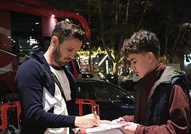 El caluroso recibimiento a Saúl antes de volver al Metropolitano