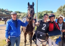 Dobletes de Óscar Anaya y Nico Valle en el Gran Hipódromo de Andalucía