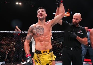 El psicólogo de Joel Álvarez, luchador de la UFC: «El trabajo es que su naturaleza vaya encajando en las MMA»