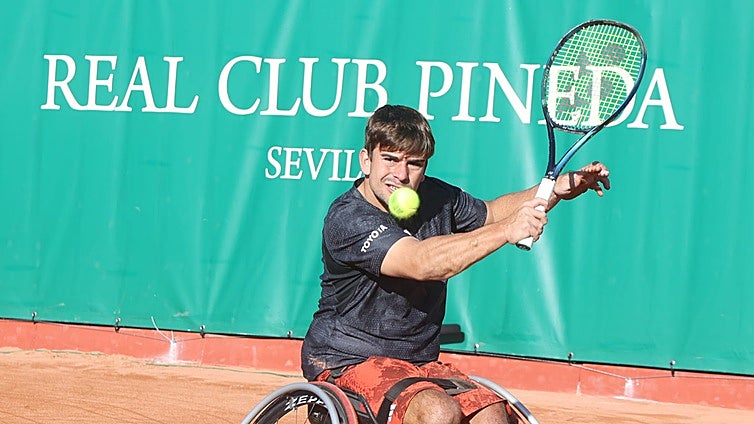 Las estrellas del tenis en silla se enfrentan en el Real Club Pineda por el Campeonato de España