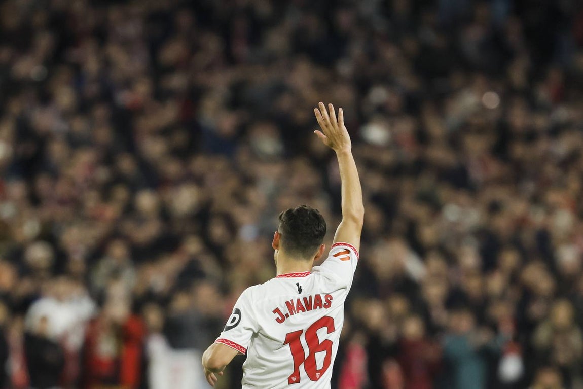 Despedida de Jesús Navas del Sánchez-Pizjuán