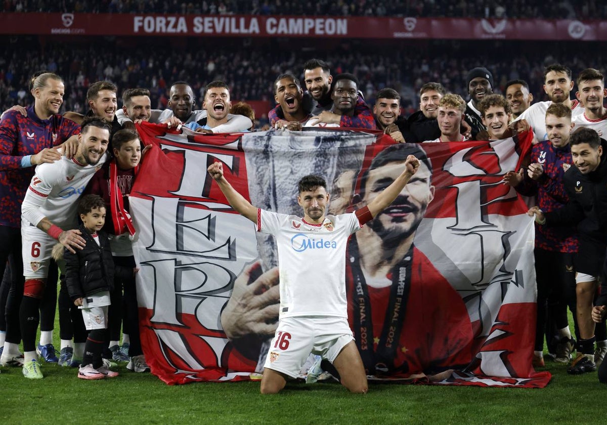 Despedida de Jesús Navas del Sánchez-Pizjuán