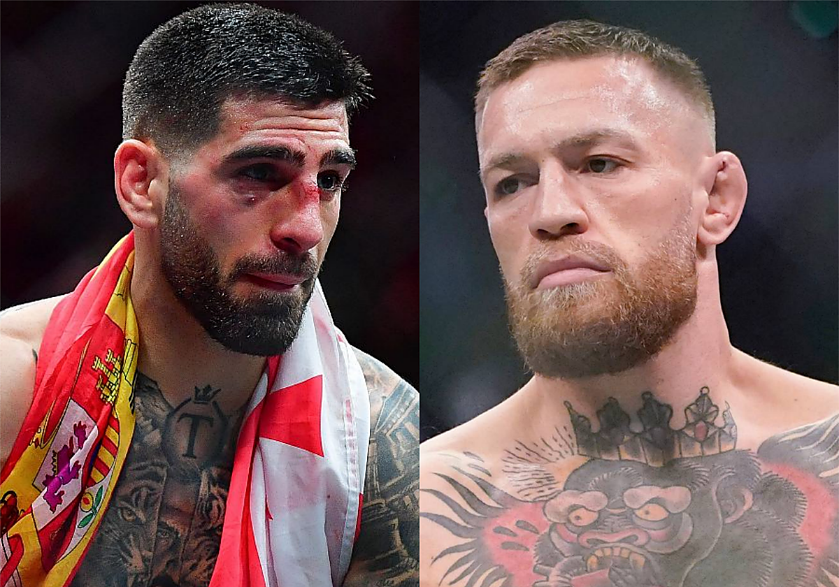 Ilia Topuria y Conor McGregor