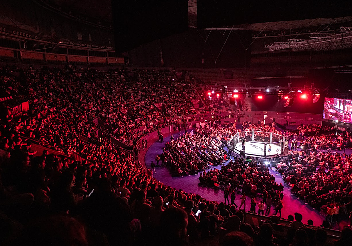 Palacio de Vistalegre durante uno de los eventos de la compañía