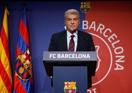 Nueva guerra entre el Barcelona y la Federación: Laporta atiza a Louzán y recuerda al 'madridismo sociológico'