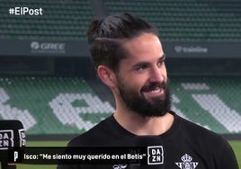 Isco y los gestos de Ceballos con el Betis: «A ver si viene ya para acá»