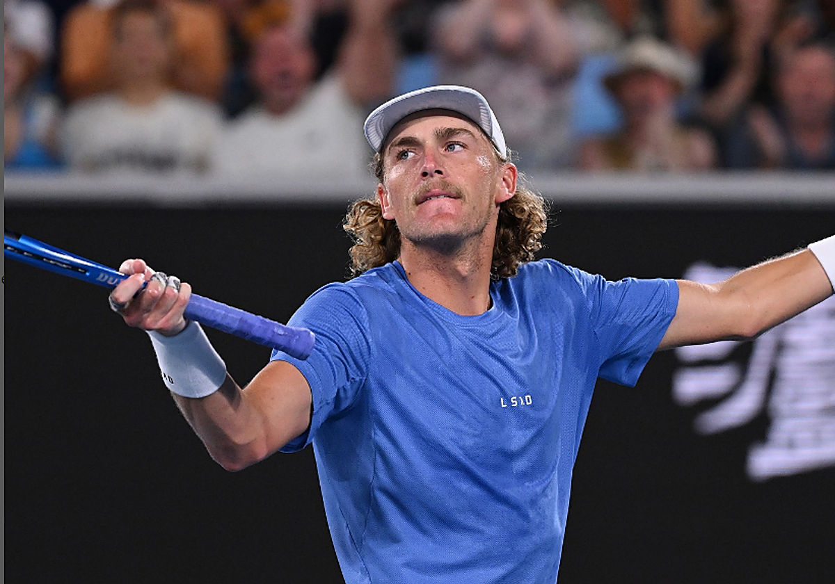 El tenista australiano Max Purcell