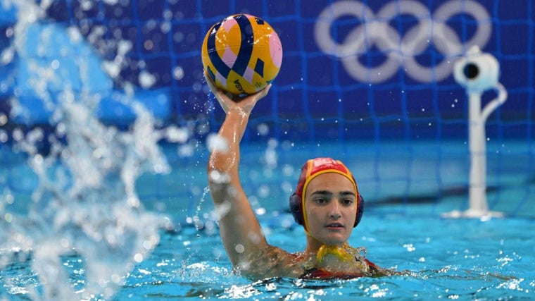 Martina Terré, durante los Juegos Olímpicos de París 2024