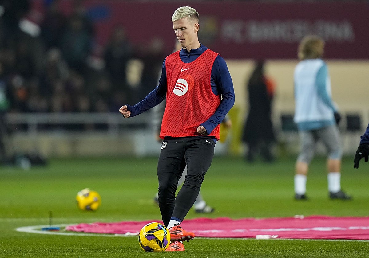 Dani Olmo, jugador del Fútbol Club Barcelona