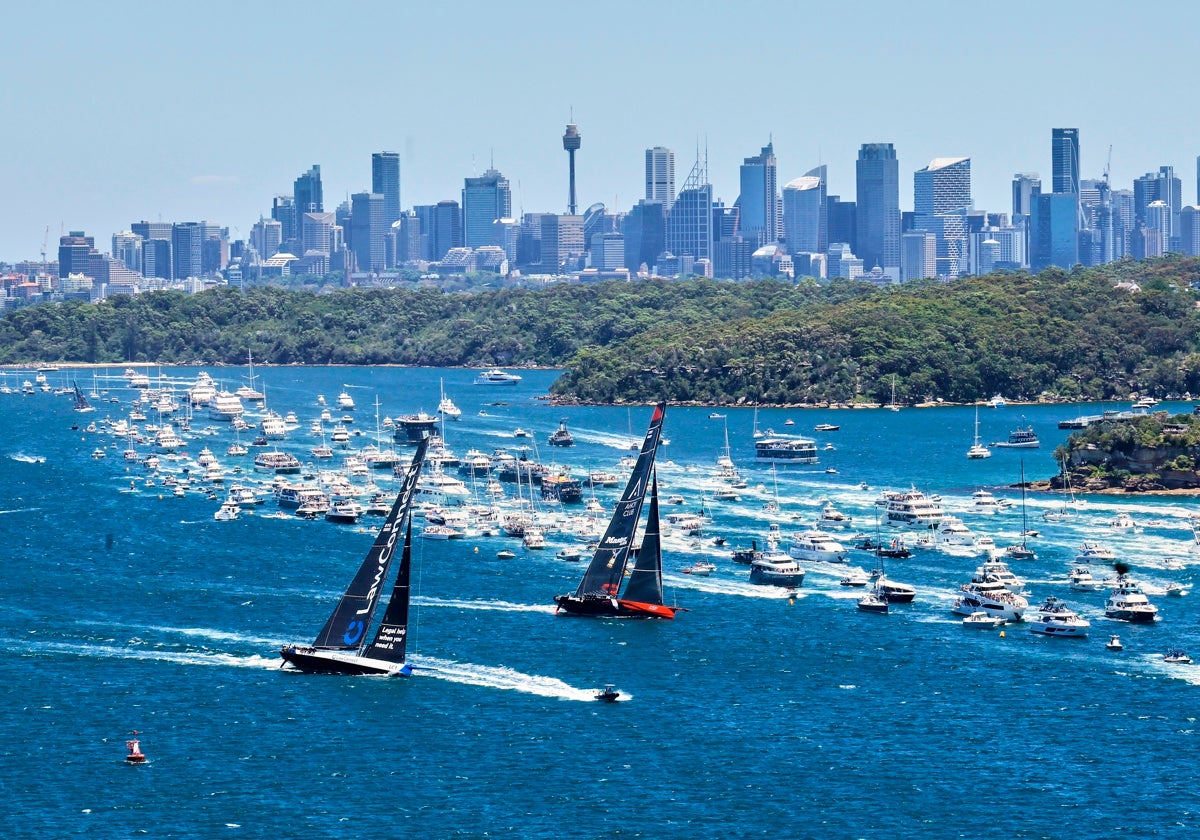 Espectáculo y previsión de condiciones duras para el inicio de la Gran Regata al Sur