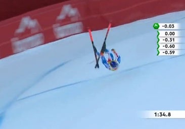 Cyprien Sarrazin, evacuado en helicóptero al hospital tras sufrir una dura caída a 125 km/h