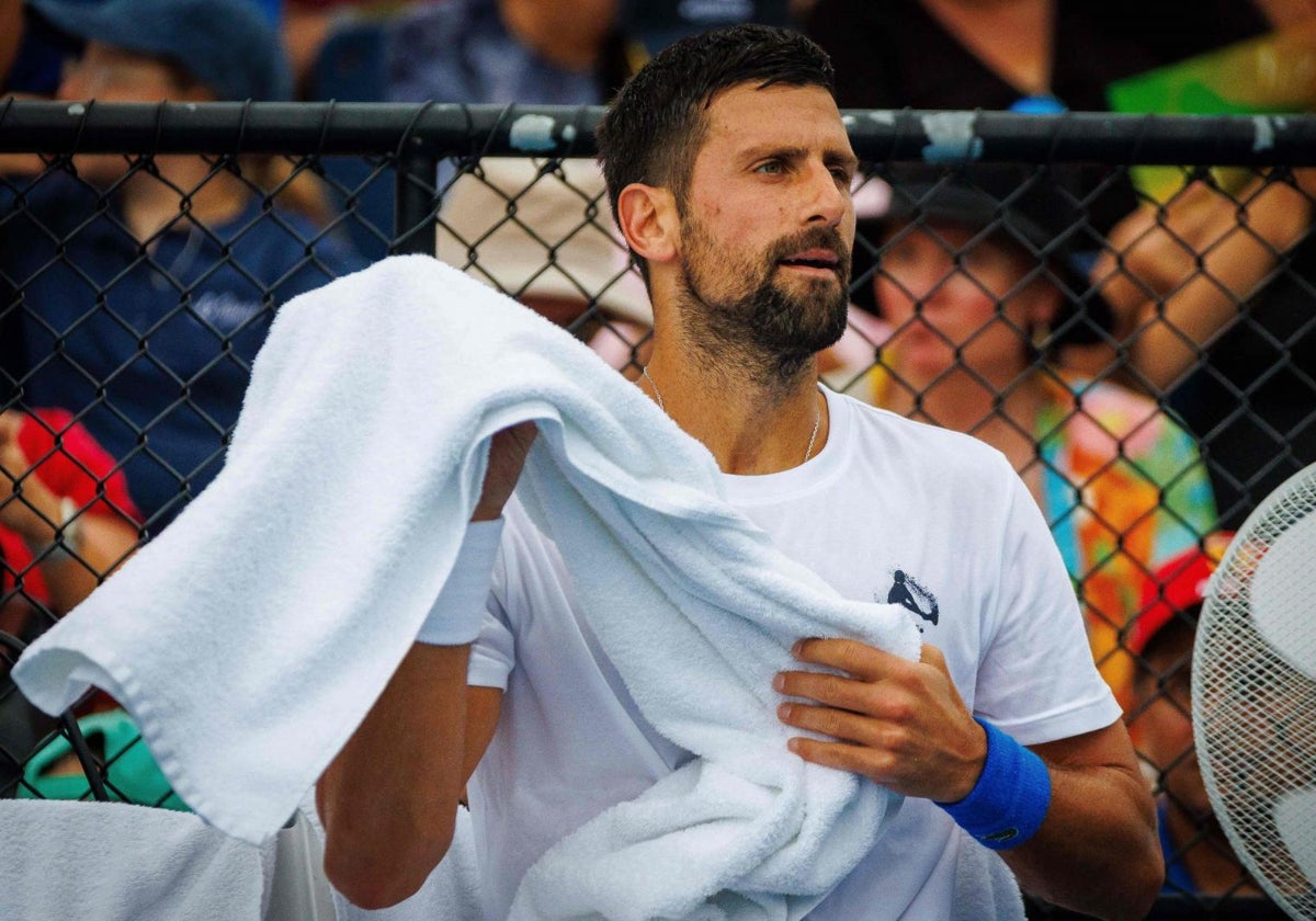 Novak Djokovic, en Brisbane