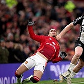 Antony sigue sin contar apenas en la derrota del Manchester United