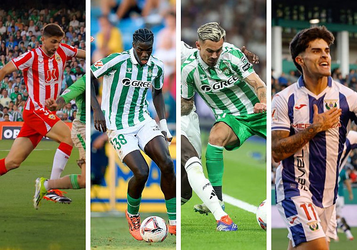 Edgar, Assane, Rodri y Juan Cruz