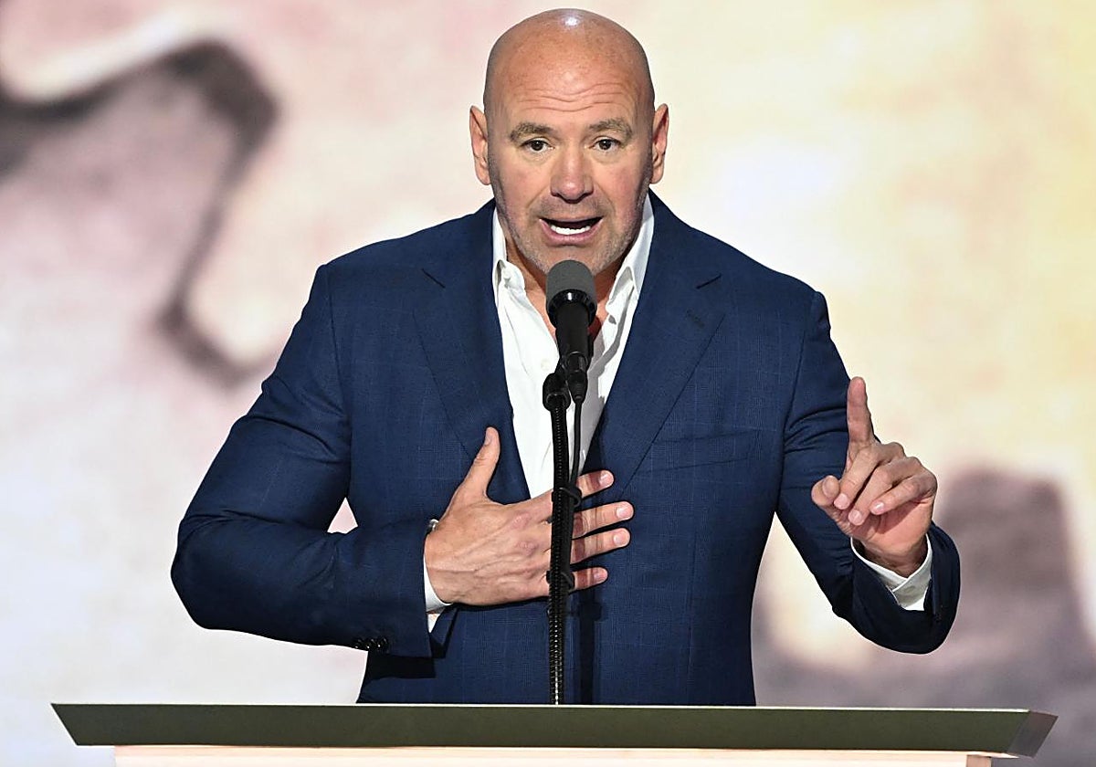 El CEO de la UFC y nuevo consejero de Meta, Dana White