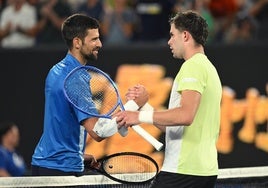 Djokovic derrota a Faria en la segunda ronda de Melbourne y logra el récord de más partidos de Grand Slam