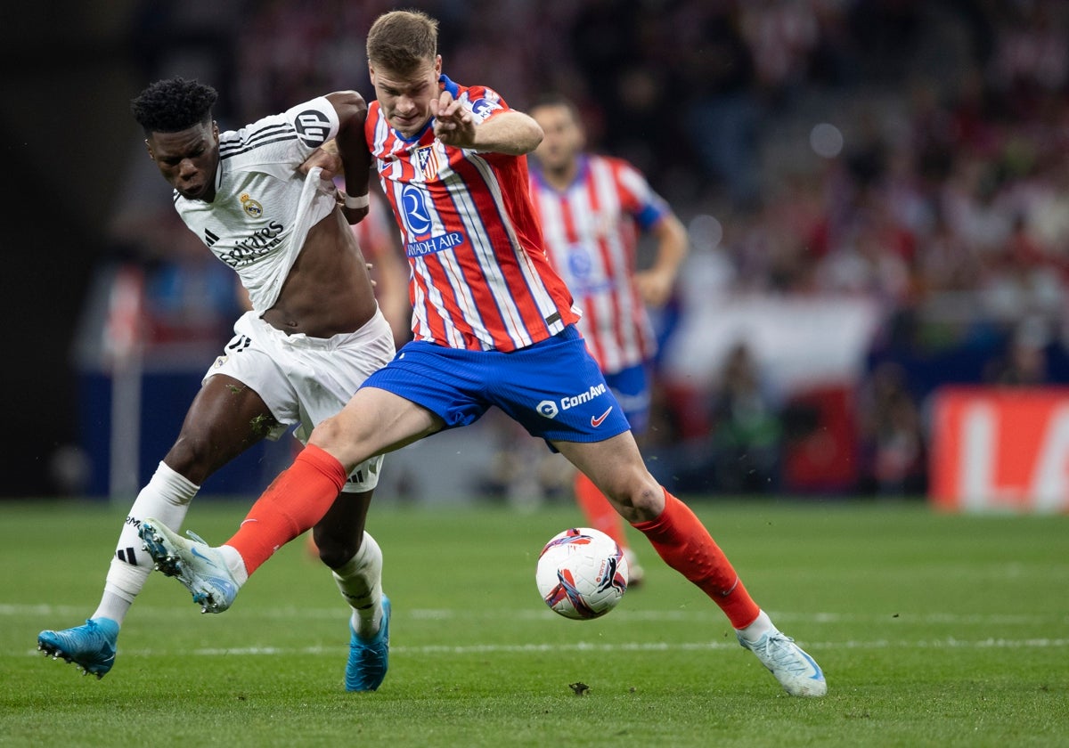 Último derbi Atlético - Real Madrid en el Metropolitano