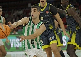 El canterano Pablo Marín se desvincula del Betis Baloncesto ante la falta de minutos