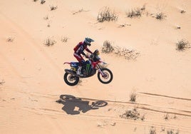 Schareina lucha hasta el final y se queda a nueve minutos de ganar el Dakar