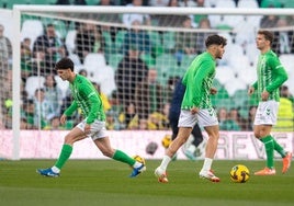 Cánticos contra la directiva y pitos para los jugadores antes, durante y después del Betis - Alavés