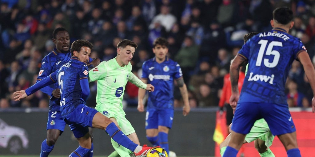 El Barça empata en Getafe y se le complica la Liga