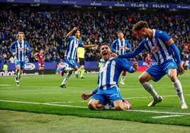 El debutante Roberto Fernández da la victoria al Espanyol en la 'final' contra el Valladolid