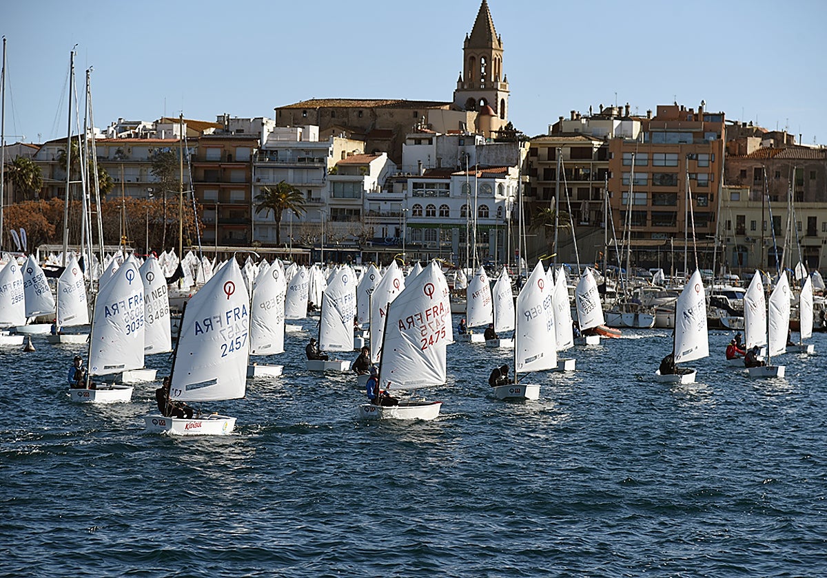 El Palamós Optimist Trophy registra récord de países participantes