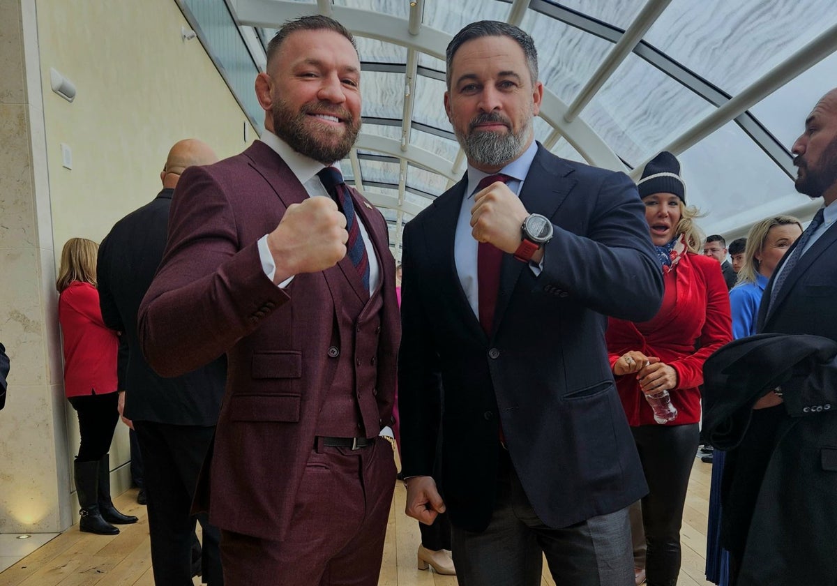 Conor McGregor y Santiago Abascal