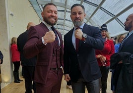 La imagen de Conor McGregor y Santiago Abascal que ha hecho 'explotar' las redes sociales