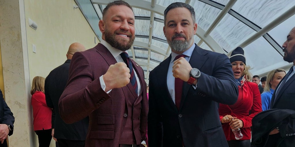 La imagen de Conor McGregor y Santiago Abascal que ha hecho 'explotar' las redes sociales