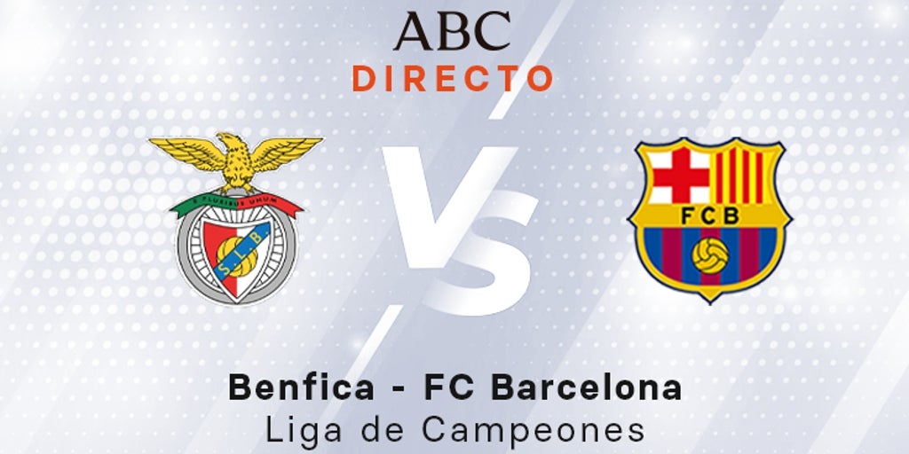 Benfica - Barcelona, estadísticas del partido