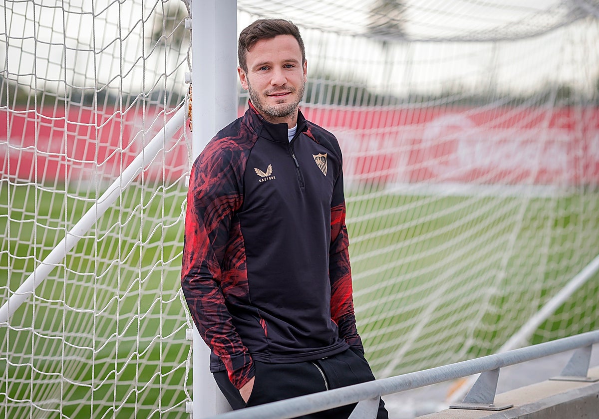 Saúl, en la ciudad deportiva del Sevilla