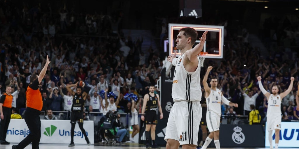 Un milagro de Hezonja evita la reconquista de Pablo Laso