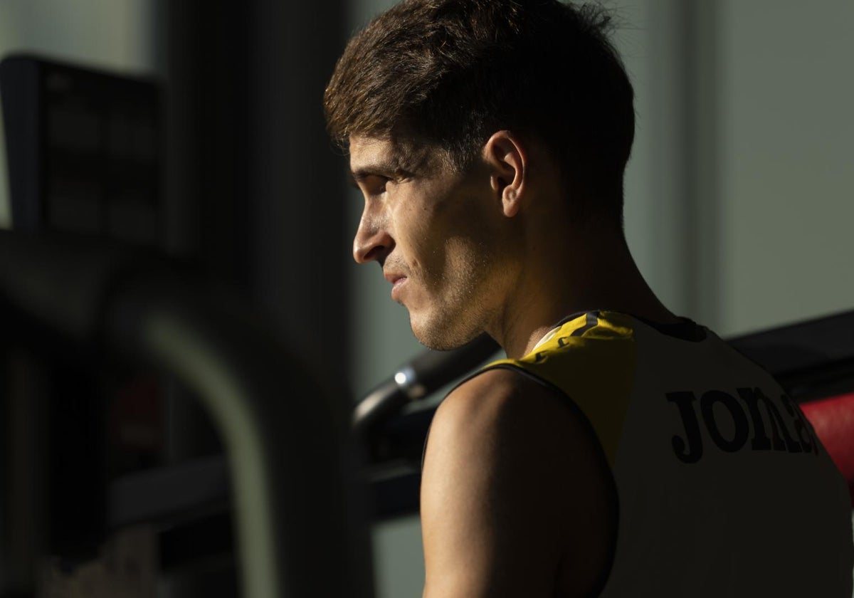 Denis Suárez, durante un entrenamiento