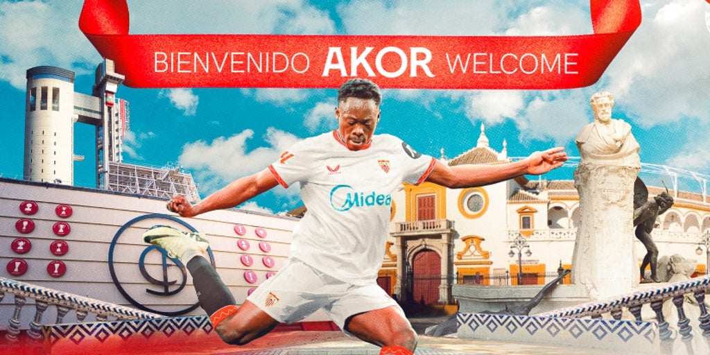 Oficial: Akor Adams, nuevo jugador del Sevilla FC