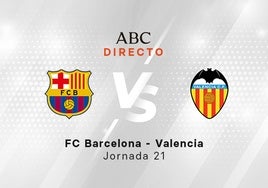 Barcelona - Valencia, estadísticas del partido