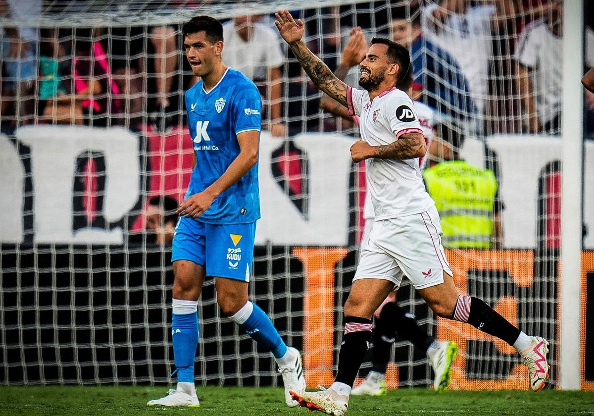 Suso reaviva la tortuosa relación del Sevilla FC con el Valencia