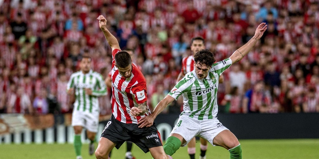 Betis y Athletic, de estar igualados a una distancia de 12 puntos