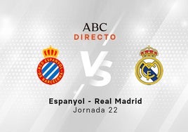 Espanyol - Real Madrid, estadísticas del partido