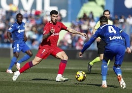 Getafe - Sevilla, las notas de los jugadores: Lukebakio, la cara y la cruz en el Coliseum