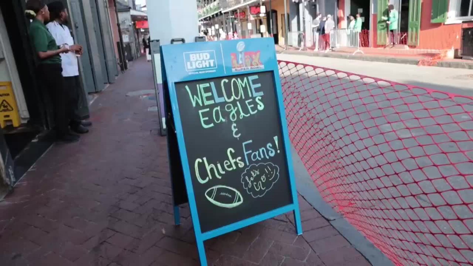 La Guardia Nacional de Luisiana y la Policía de Nueva Orleans refuerzan la seguridad de cara a la Super Bowl