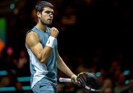 Carlos Alcaraz - Martínez: horario, canal de televisión y dónde ver en televisión y online el partido de cuartos de final del ATP 500 de Rotterdam hoy