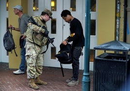 Entre la conmoción del atentado y la visita de Trump, New Orleans se militariza para la Super Bowl