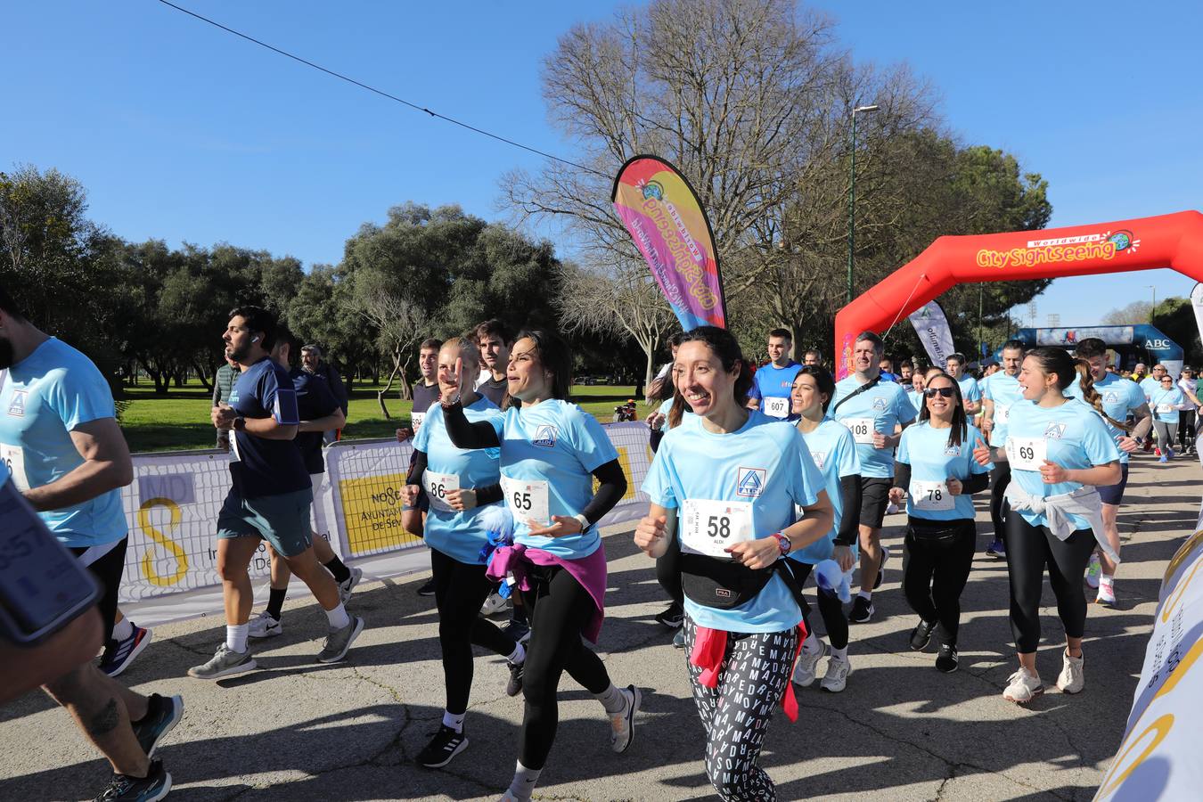 Celebración de la Carrera de Empresas de ABC de Sevilla