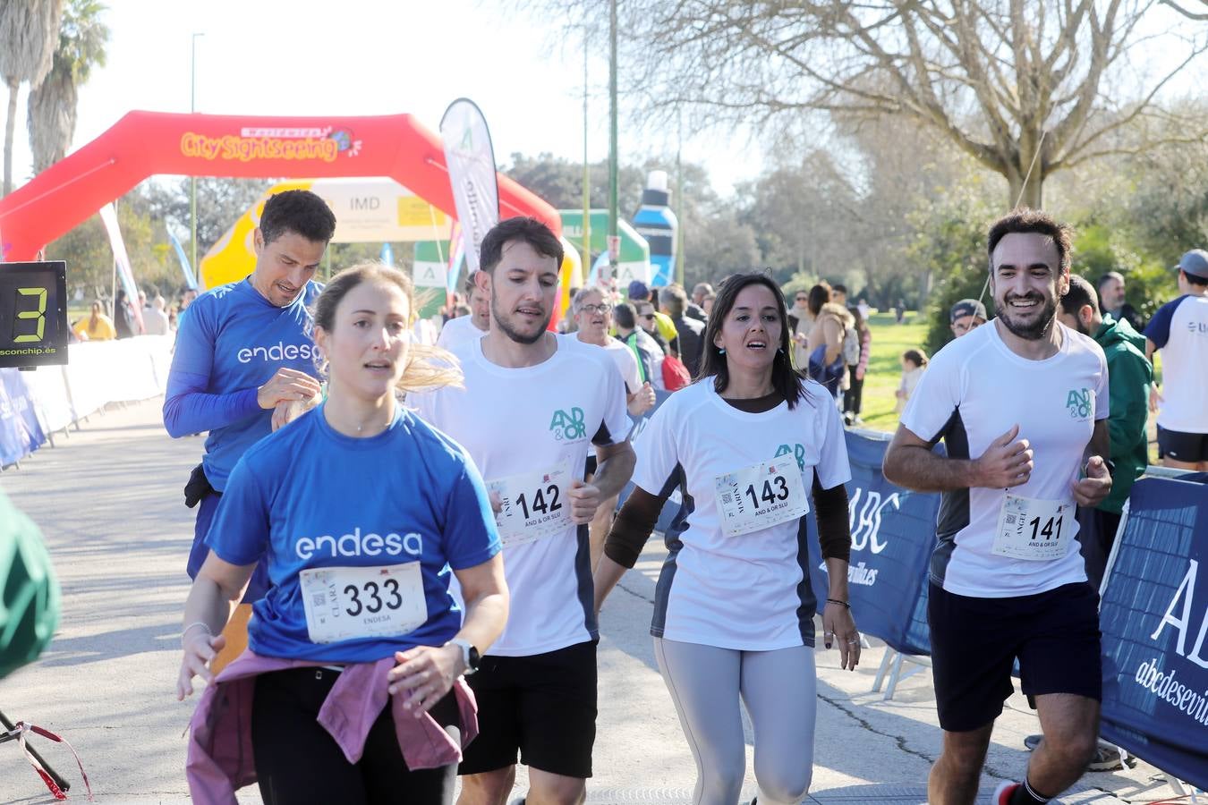 Celebración de la Carrera de Empresas de ABC de Sevilla