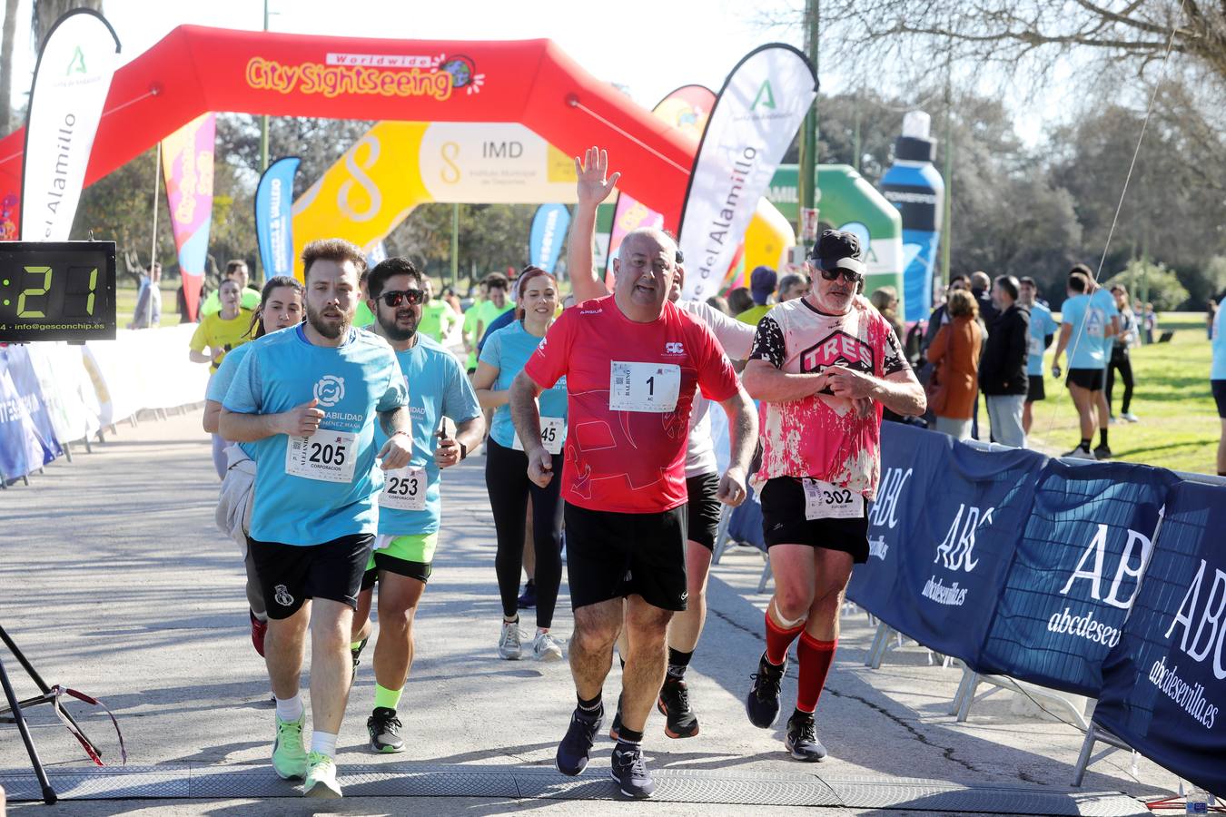 Celebración de la Carrera de Empresas de ABC de Sevilla