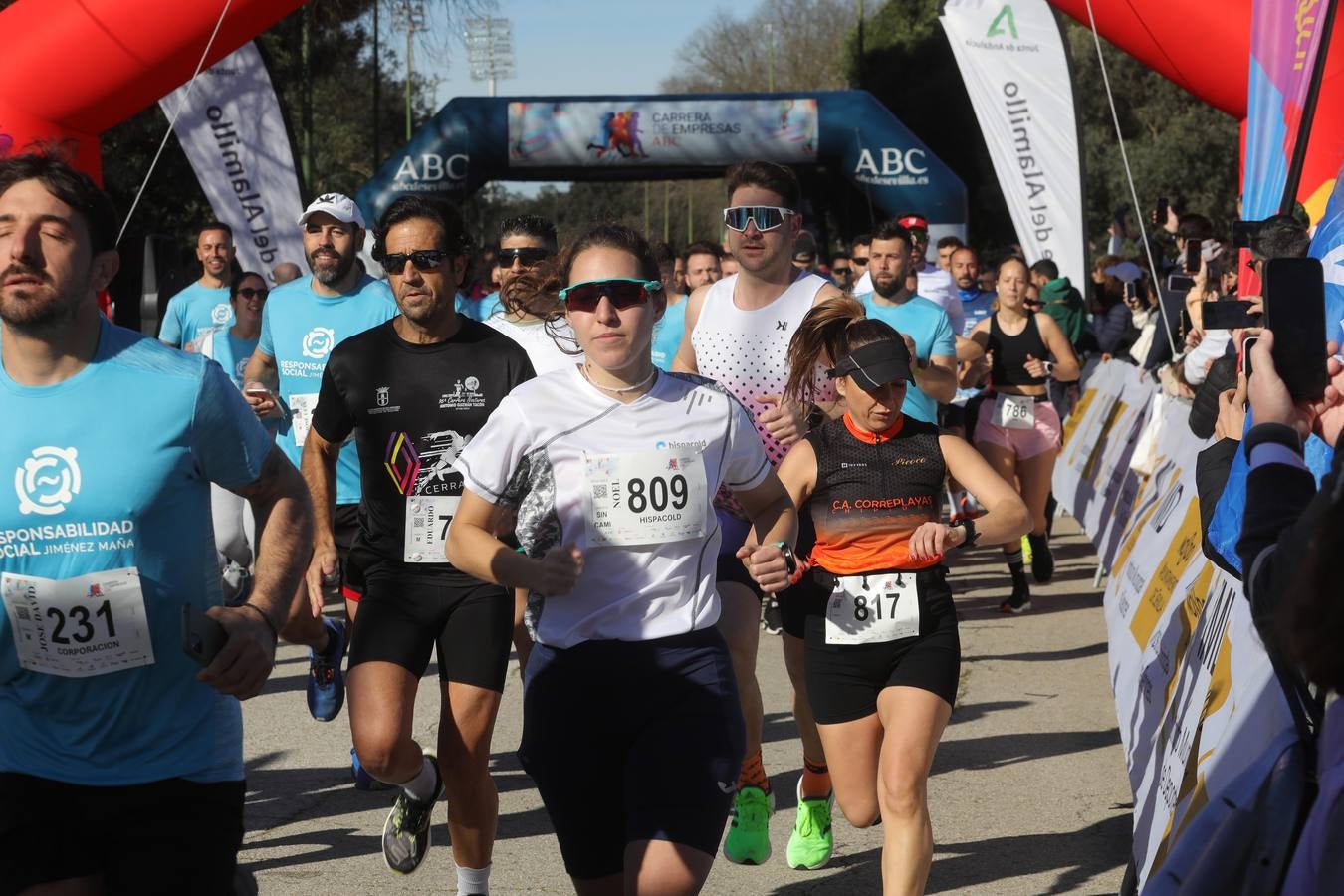 Celebración de la Carrera de Empresas de ABC de Sevilla