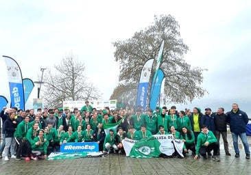 La selección andaluza de remo, campeona de España