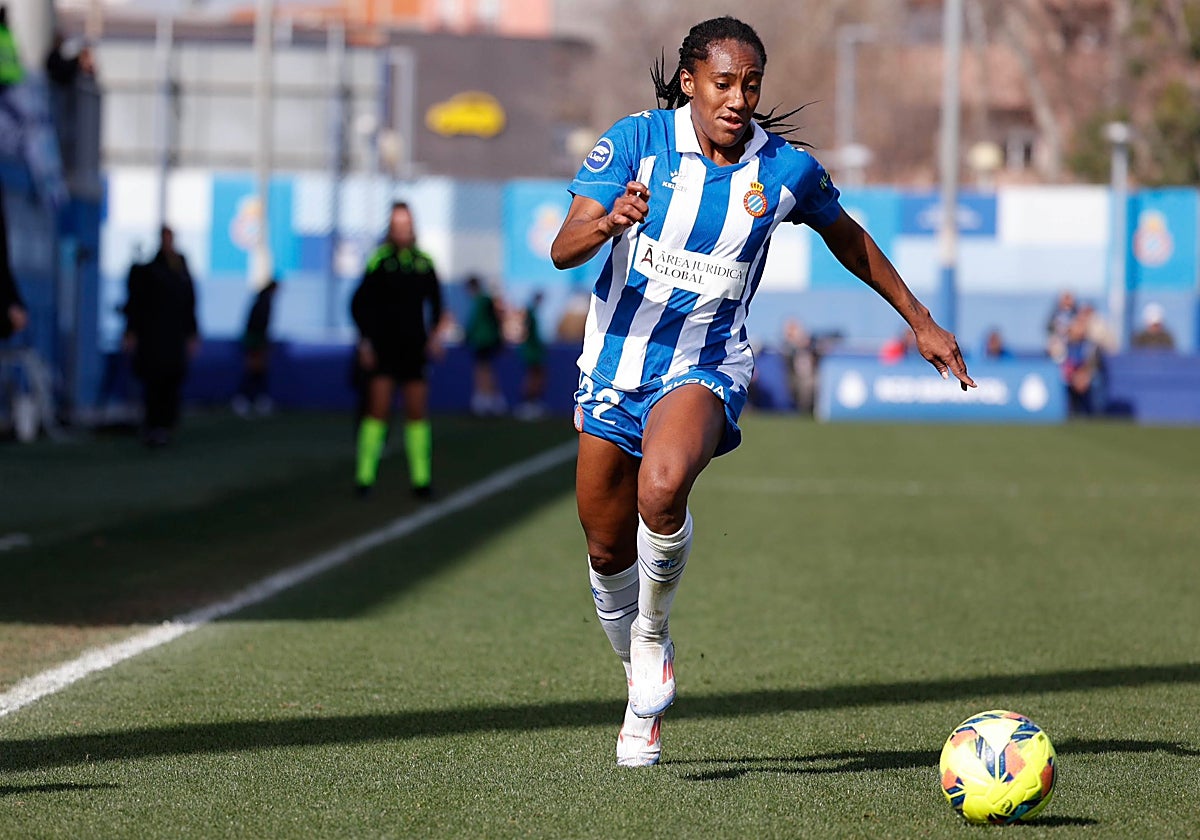 Daniela Caracas, jugadora del Espanyol